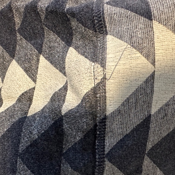 J Crew Gray Geometric Print Crewneck Sweater - Picture 4 of 5